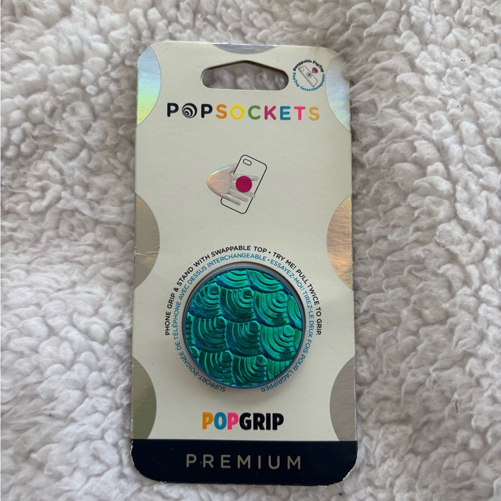 PopSocket Premium Phone Grip- Blue Green